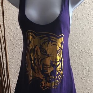NWOT. VS Pink. LSU Tigers tank top.